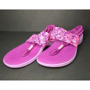 Vionic Orthaheel Serene Tia Berry Active Sling Sandals Women's Size 7